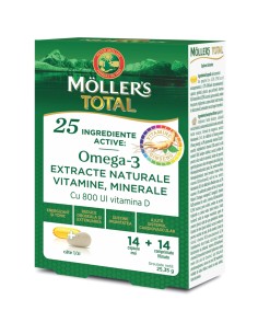 Mollers Omega 3 Total kapsule i tablete