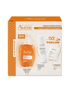 Avene Dermatološka rutina Visoka zaštita od sunca Promo pakiranje