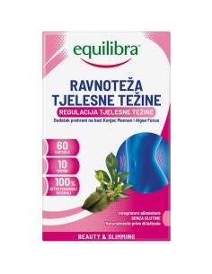 Equilibra Ravnoteža tjelesne težine kapsule