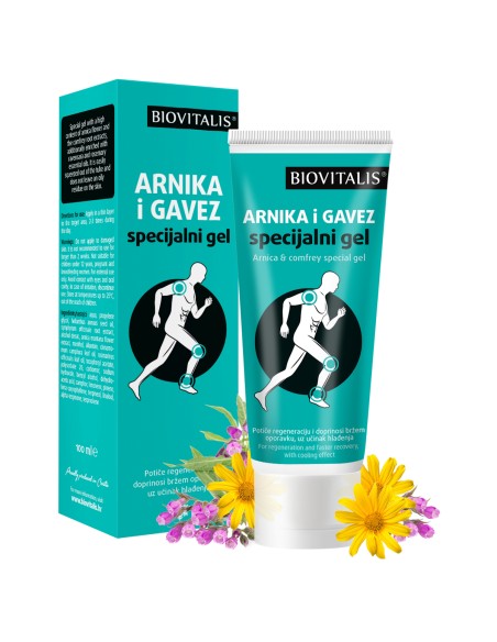 Biovitalis Arnika i gavez specijalni gel Biovitalis Arnika i gavez specijalni gel