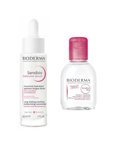 Bioderma Sensibio Defensive serum + Sensibio H2O Micelarna voda Promo pakiranje Bioderma Sensibio Defensive serum + Sensibio H2O Micelarna voda Promo pakiranje