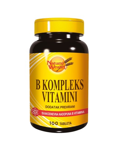 Natural Wealth B kompleks vitamini tablete