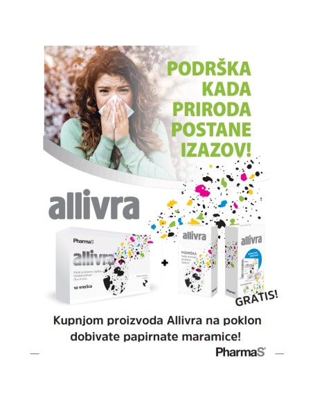 PharmaS Allivra vrećice + maramice POKLON PharmaS Allivra vrećice + maramice POKLON