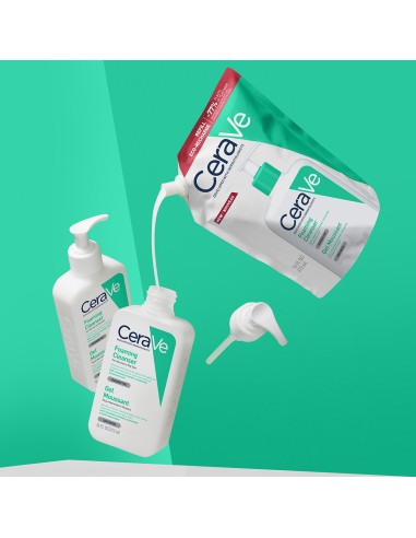 CeraVe Pjenušavi gel za čišćenje za normalnu do masnu kožu Refill