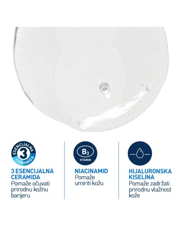 CeraVe Pjenušavi gel za čišćenje za normalnu do masnu kožu Refill