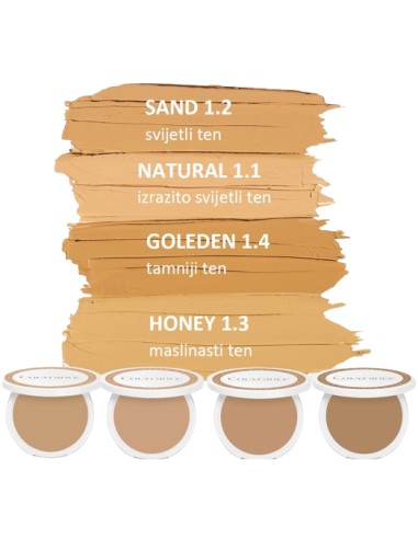 Avene Couvrance kompaktni puder u kremi SPF 30