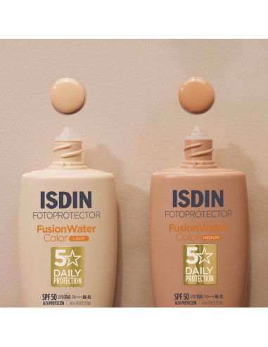 ISDIN Fotoprotector Fusion Water Color Light SPF 50 krema ISDIN Fotoprotector Fusion Water Color Light SPF 50 krema