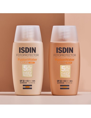 ISDIN Fotoprotector Fusion Water Color Light SPF 50 krema ISDIN Fotoprotector Fusion Water Color Light SPF 50 krema