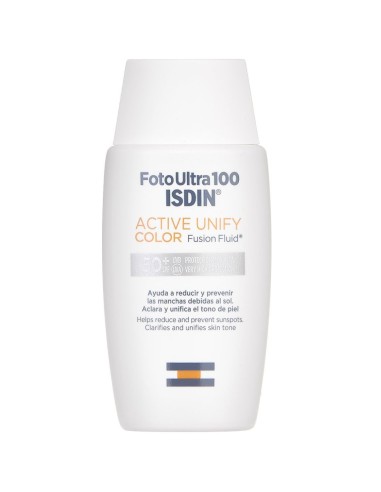 ISDIN Foto Ultra 100 Active Unify Color SPF 50+ fluid ISDIN Foto Ultra 100 Active Unify Color SPF 50+ fluid