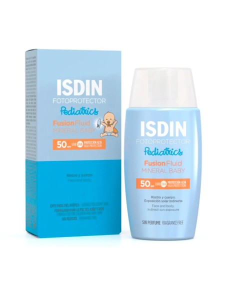 ISDIN FotoProtector Fusion Fluid Mineral Baby Pediatrics SPF50 ISDIN FotoProtector Fusion Fluid Mineral Baby Pediatrics SPF50