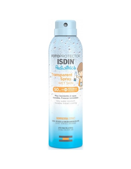 ISDIN FotoProtector Transparent Spray Pediatrics Wet Skin SPF50 dječji sprej