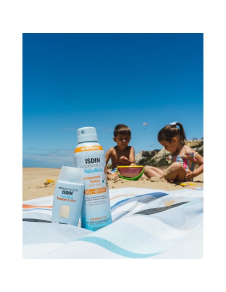 ISDIN FotoProtector Transparent Spray Pediatrics Wet Skin SPF50 dječji sprej