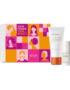 Skeyndor Power C+ energizirajuća krema + Age Photo Defense SPF 50 emulzija Brightening Power Duo Promo pakiranje
