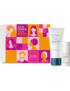 Skeyndor Power Retinol krema + Age Photo Defense SPF 50 emulzija Rejuvenating Power Duo Promo pakiranje