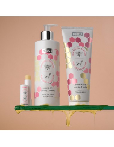 Biobaza Bees & Goats Balzam za usne