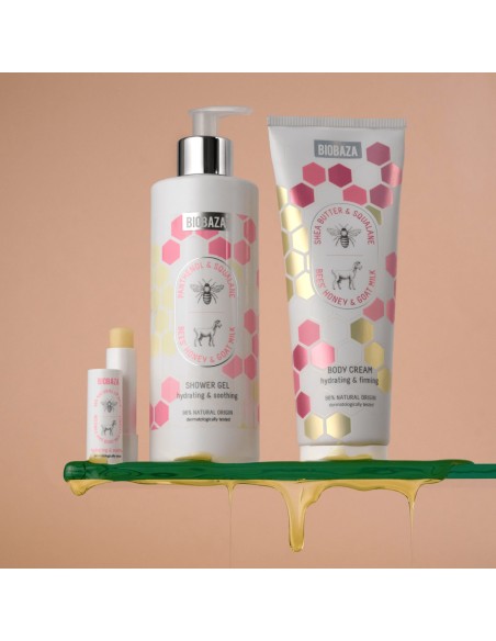 Biobaza Bees & Goats Balzam za usne