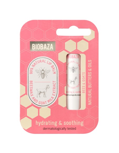Biobaza Bees & Goats Balzam za usne