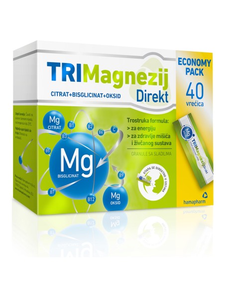HamaPharm TriMagnezij Direkt vrećice HamaPharm TriMagnezij Direkt vrećice