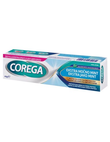 Corega Ekstra Jako Mint krema za pričvršćivanje zubne proteze