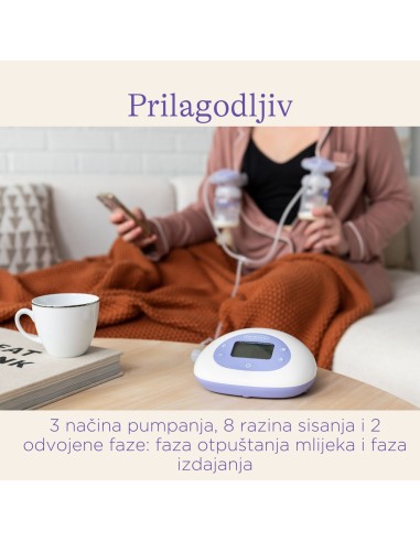 Lansinoh Dvostruka električna pumpa za izdajanje