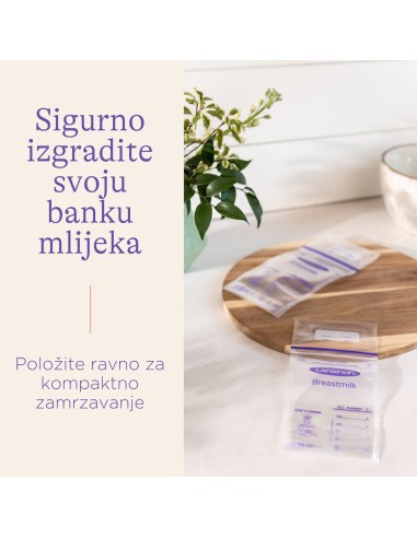 Lansinoh vrećice za čuvanje i zamrzavanje izdojenog mlijeka Lansinoh vrećice za čuvanje i zamrzavanje izdojenog mlijeka
