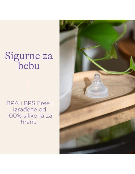 Lansinoh NaturalWave Sisač Duda za bočicu Srednji protok Lansinoh NaturalWave Sisač Duda za bočicu Srednji protok