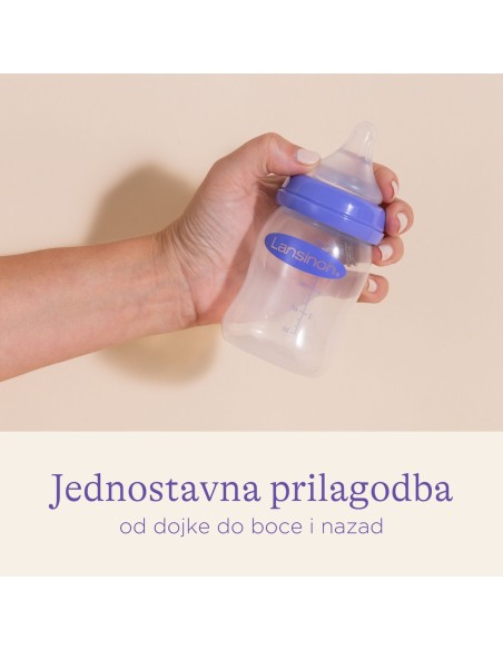 Lansinoh NaturalWave Sisač Duda za bočicu Veliki protok