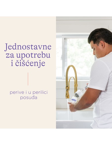 Lansinoh Staklena bočica za hranjenje s NaturalWave sisačem