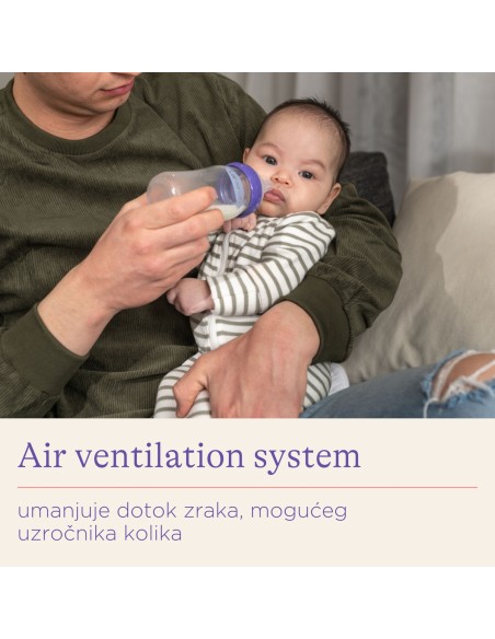 Lansinoh Staklena bočica za hranjenje s NaturalWave sisačem