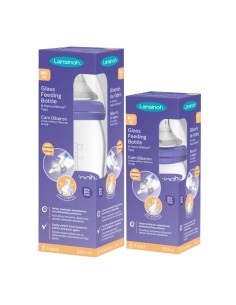 Lansinoh Staklena bočica za hranjenje s NaturalWave sisačem