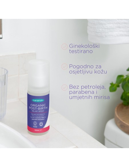Lansinoh Organski sprej za oporavak nakon poroda Lansinoh Organski sprej za oporavak nakon poroda