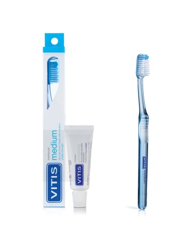 Dentaid Vitis Medium / Vitis Medium Access zubna pasta + zubna četkica