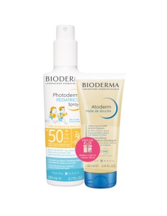 Bioderma Photoderm Pediatrics Spray SPF50+ 200ml + Atoderm Huile de douche 100ml Promo pakiranje
