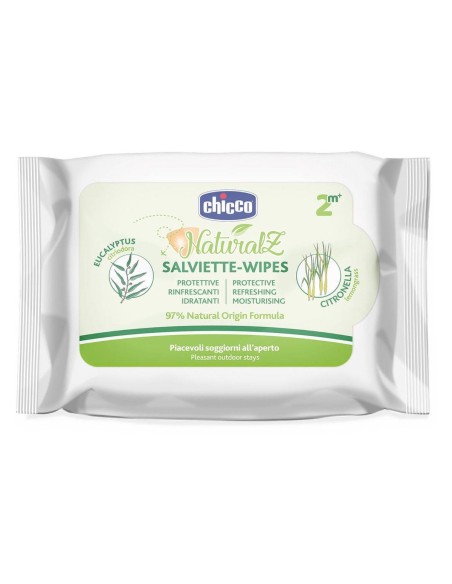 Chicco vlažne maramice Natural umirujuće i osvježavajuće 20 u 1