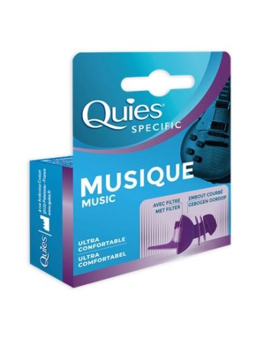 Quies Quies Specific Musique Čepići za uši Glazba (18 dB)