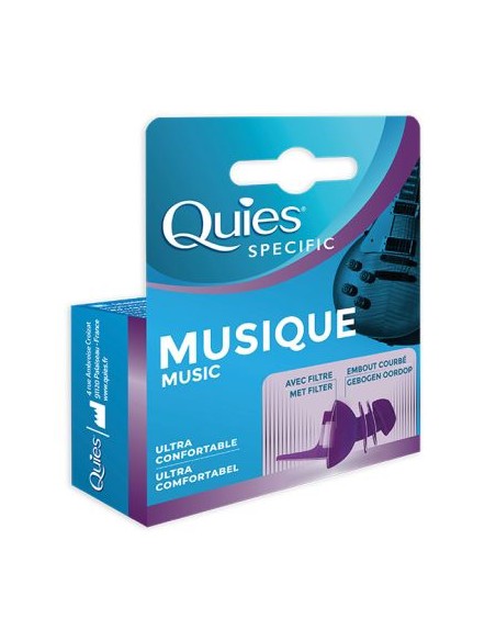 Quies Quies Specific Musique Čepići za uši Glazba (18 dB)