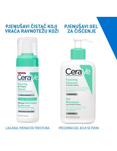 CeraVe Pjenušavi čistač koji vraća ravnotežu koži