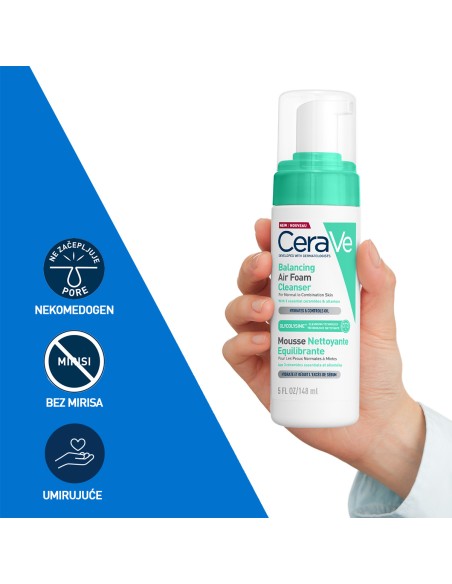 CeraVe Pjenušavi čistač koji vraća ravnotežu koži