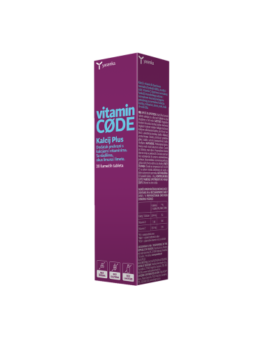 Yasenka Vitamin Code Kalcij Plus šumeće tablete