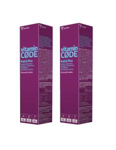 Yasenka Vitamin Code Kalcij Plus šumeće tablete 1+1 PROMO