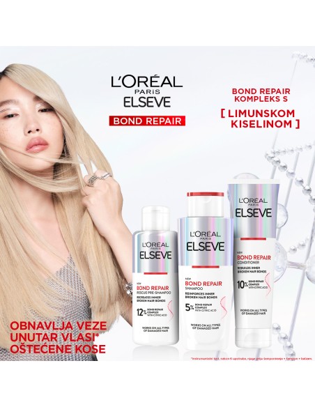 L'Oreal Paris Elseve Bond Repair Pre-Shampoo njega prije šamponiranja s regenerirajućim učinkom