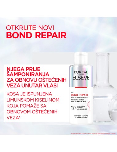 L'Oreal Paris Elseve Bond Repair Pre-Shampoo njega prije šamponiranja s regenerirajućim učinkom
