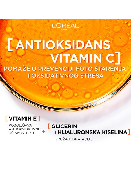 L'Oreal Paris Revitalift Clinical lagani dnevni fluid s UV zaštitom i vitaminom C L'Oreal Paris Revitalift Clinical lagani dnevni fluid s UV zaštitom i vitaminom C