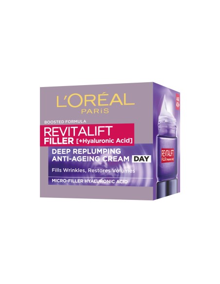 L'Oreal Paris Revitalift Filler Dnevna krema protiv bora 50 ml L'Oreal Paris Revitalift Filler Dnevna krema protiv bora 50 ml