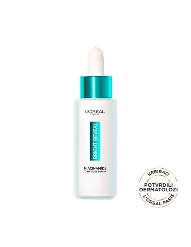 L'Oreal Paris Bright Reveal niacinamid serum protiv tamnih mrlja 30ml