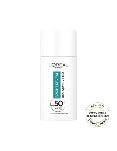 L'Oreal Paris Bright Reveal UV fluid protiv tamnih mrlja 50ml