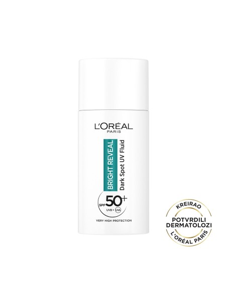 L'Oreal Paris Bright Reveal UV fluid protiv tamnih mrlja 50ml L'Oreal Paris Bright Reveal UV fluid protiv tamnih mrlja 50ml