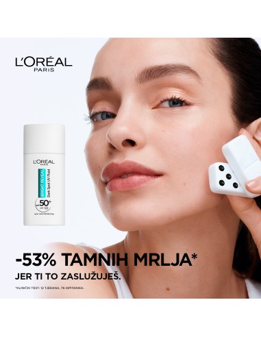 L'Oreal Paris Bright Reveal UV fluid protiv tamnih mrlja 50ml L'Oreal Paris Bright Reveal UV fluid protiv tamnih mrlja 50ml