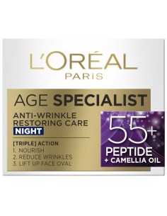 L'Oreal Paris Age Specialist Anti-wrinkle 55+ noćna krema protiv bora 50 ml