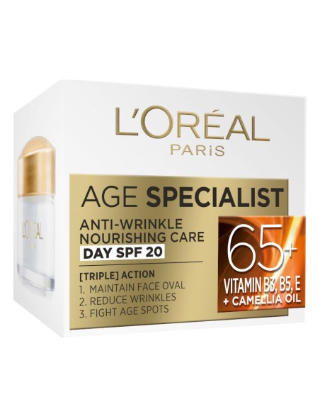 L'Oreal Paris Age Specialist Anti-Wrinkle 65+ Dnevna njega protiv bora 50 ml L'Oreal Paris Age Specialist Anti-Wrinkle 65+ Dnevna njega protiv bora 50 ml